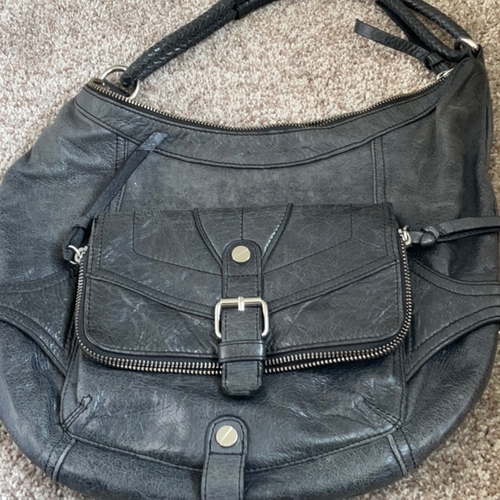L.A.M.B  black handbag, good condition